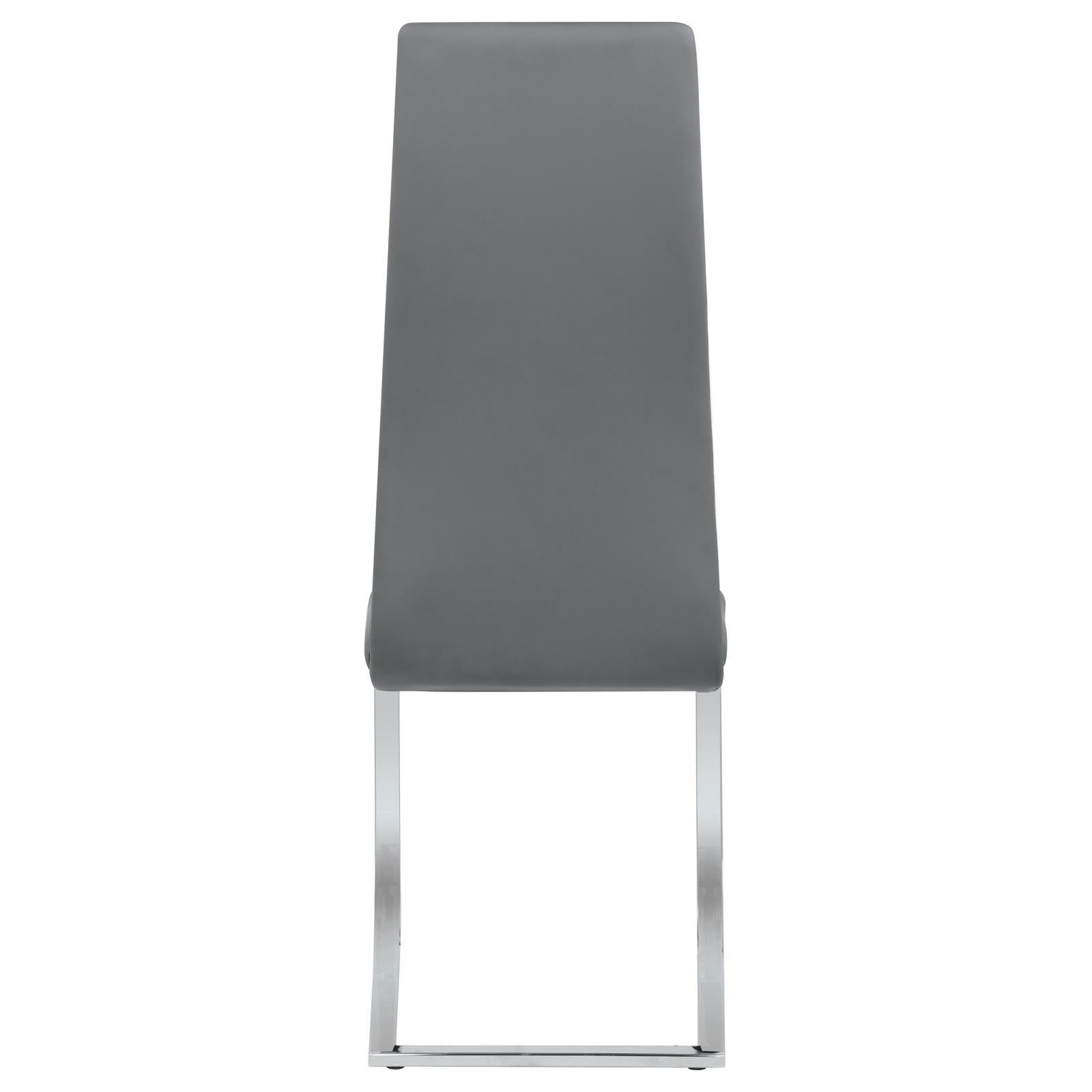 High Back Side Chairs Dining Chairs With Padded Upholstery (Set of 4)