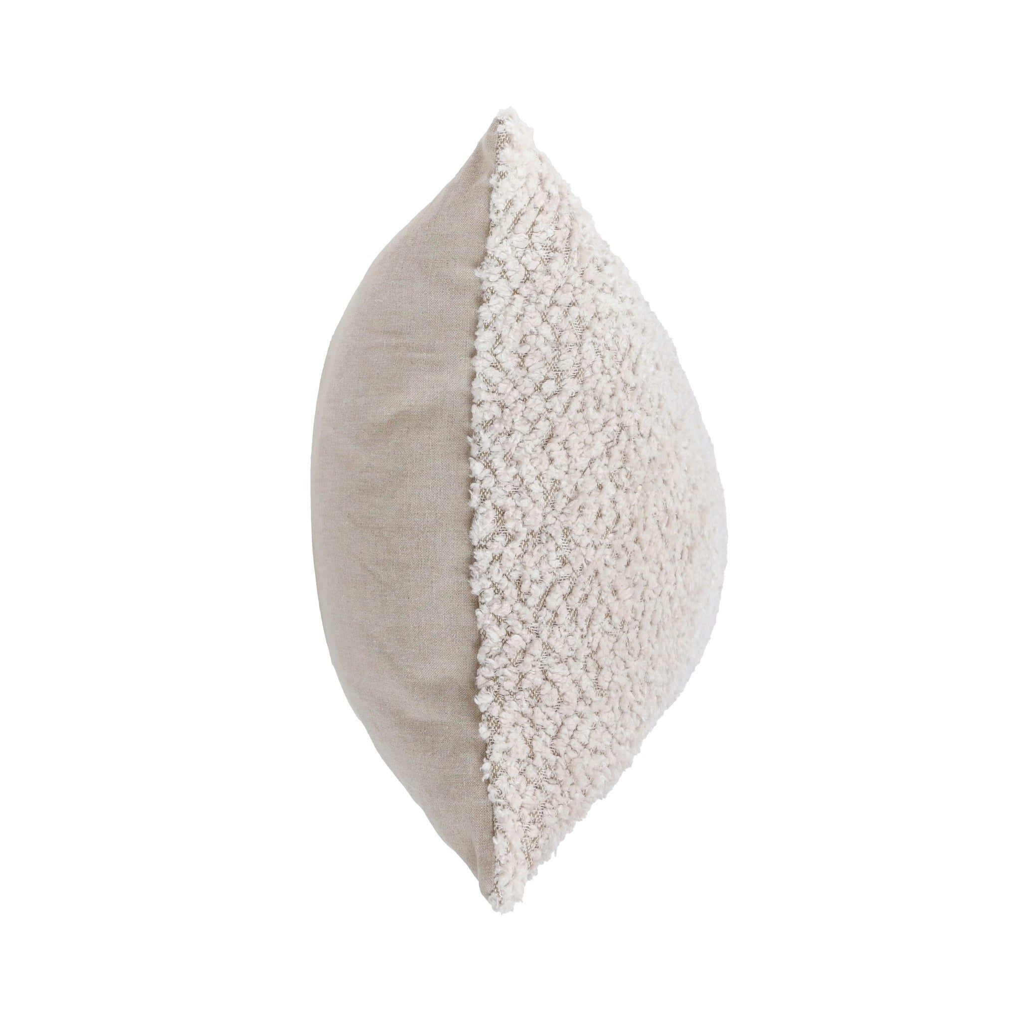 Maris - Round Pillow - Ivory / Natural