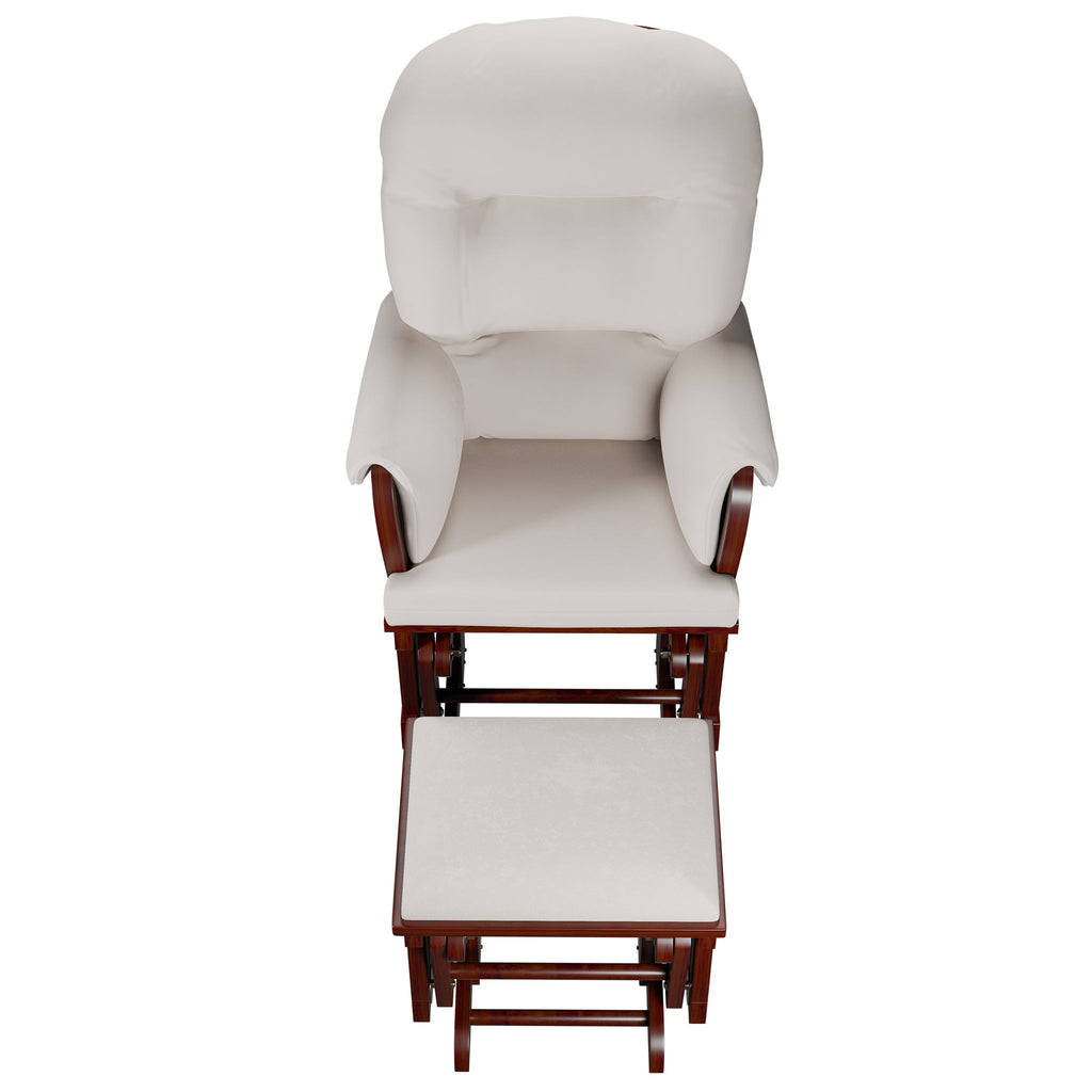 Glider Chair With Ottoman