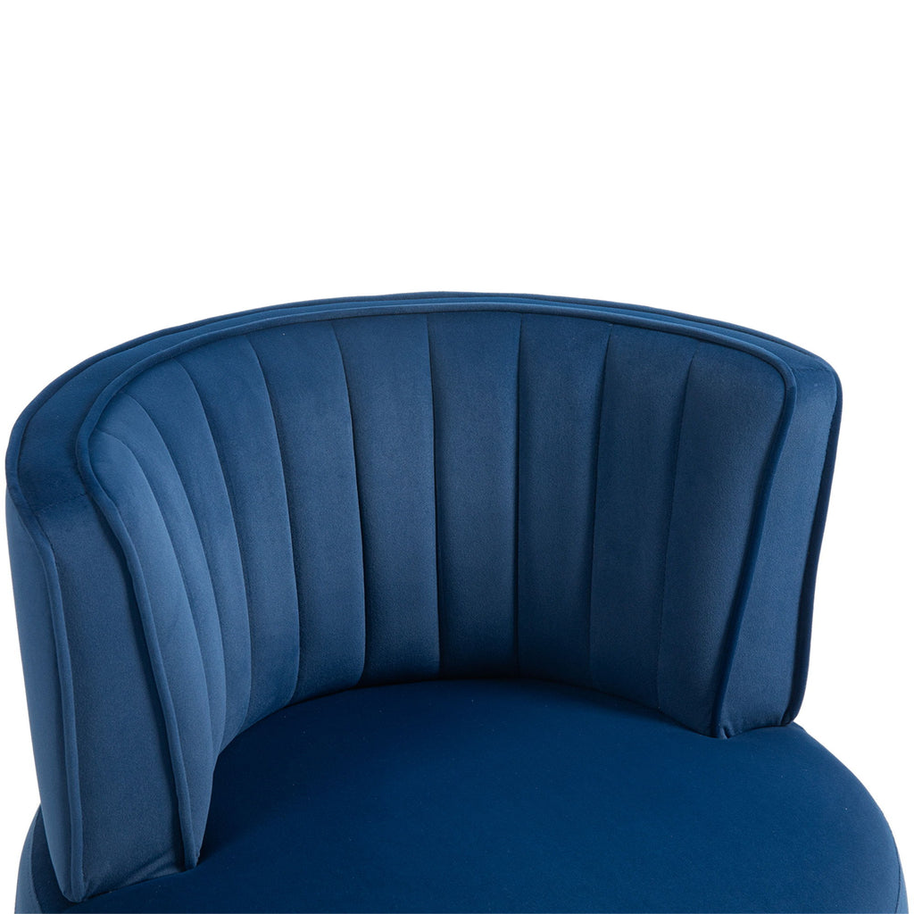 360 Degree Swivel Cuddle Barrel Accent Sofa Chair
