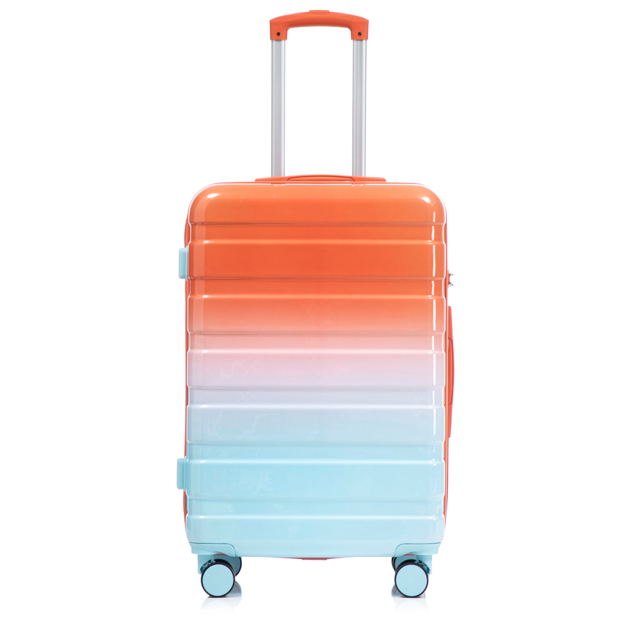 Luggage Set 20" /24" /28" With Combination Lock And Silent Wheels