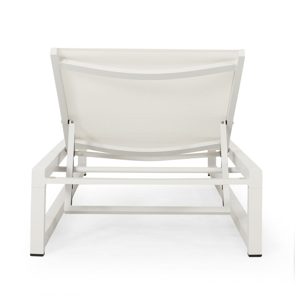 Venice - Classic Chaise Lounge With Adjustable Aluminum Frame
