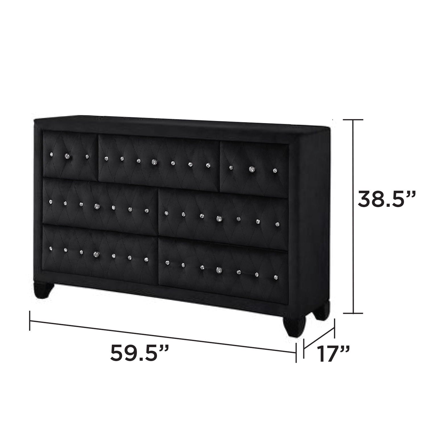Sophia - Upholstered Bedroom Set