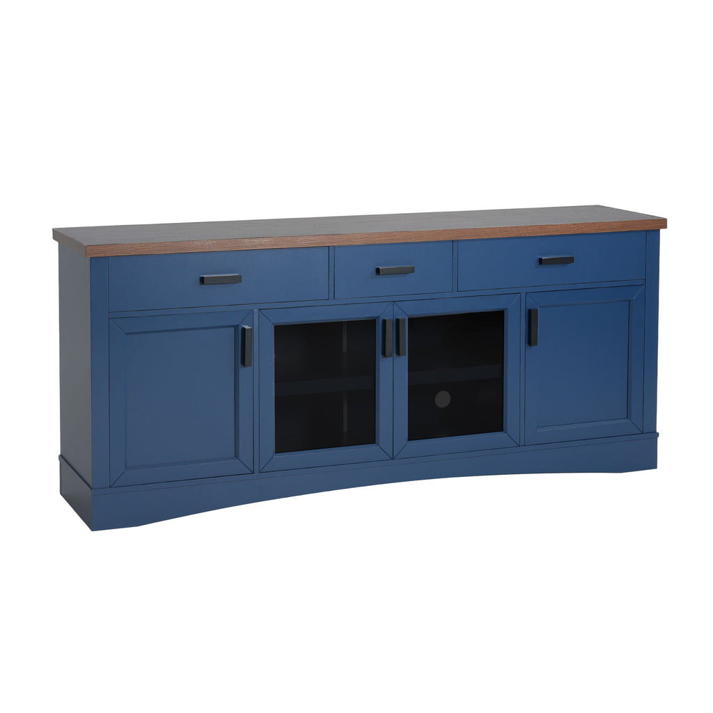 Modern TV Console & Adjustable Shelves