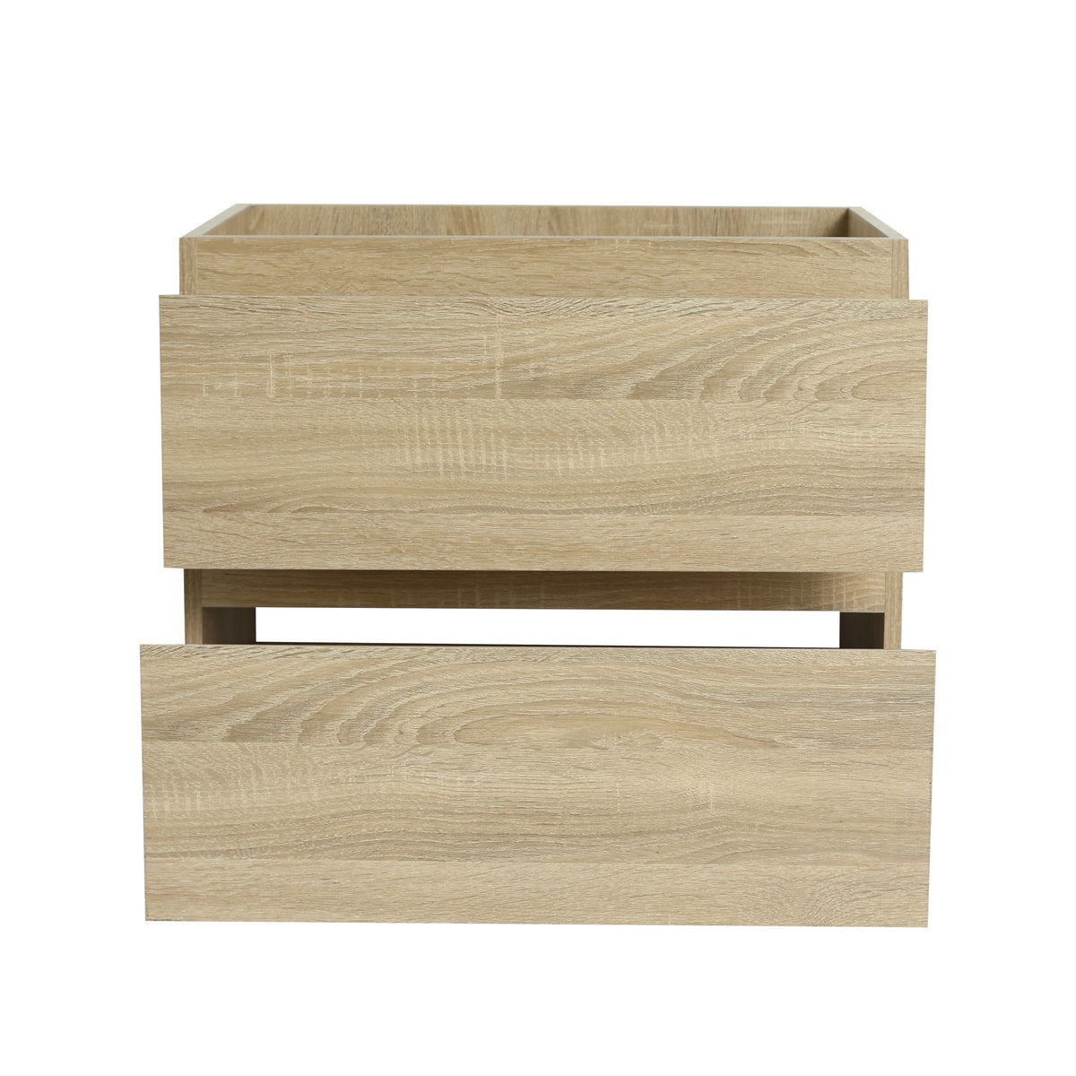 Wall Mounted Bathroom Vanity & Sink, 2 Soft Close Drawers