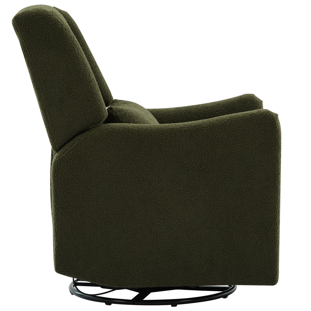 Wide Wingback Swivel Glider Rocker Recliner Chair