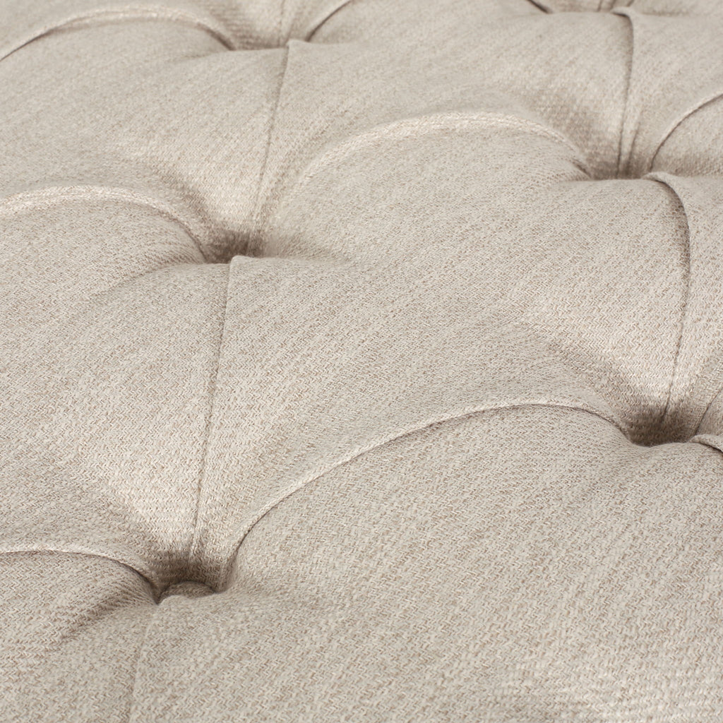 Chaise Lounge With Button Tufted Diamon Stitch