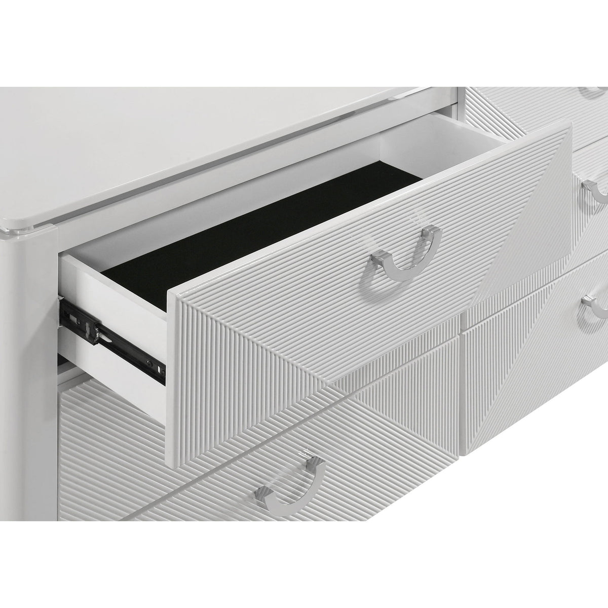 Buckley - 6 Drawer Dresser - Gloss White