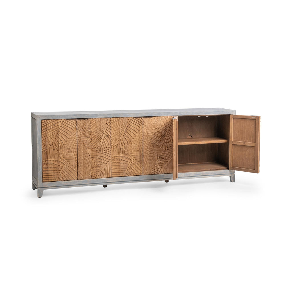 Ambrose - 6 Door Cabinet - Soft Coastal
