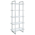 Colfax - 5 Shelf Bookshelf - Clear