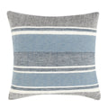 Lima - ST Pillow - Capri Blue / Dark Gray