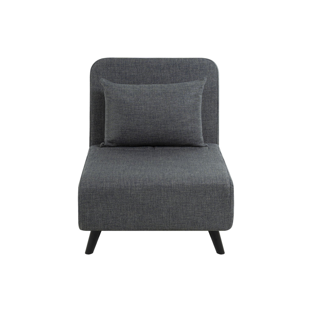 3 In 1 Foldable Chaise Lounge With Adjustable Backrest