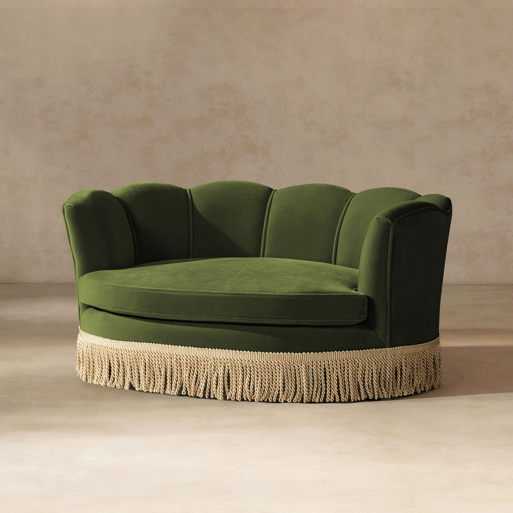 Clara - Scalloped Pet Sofa Bed