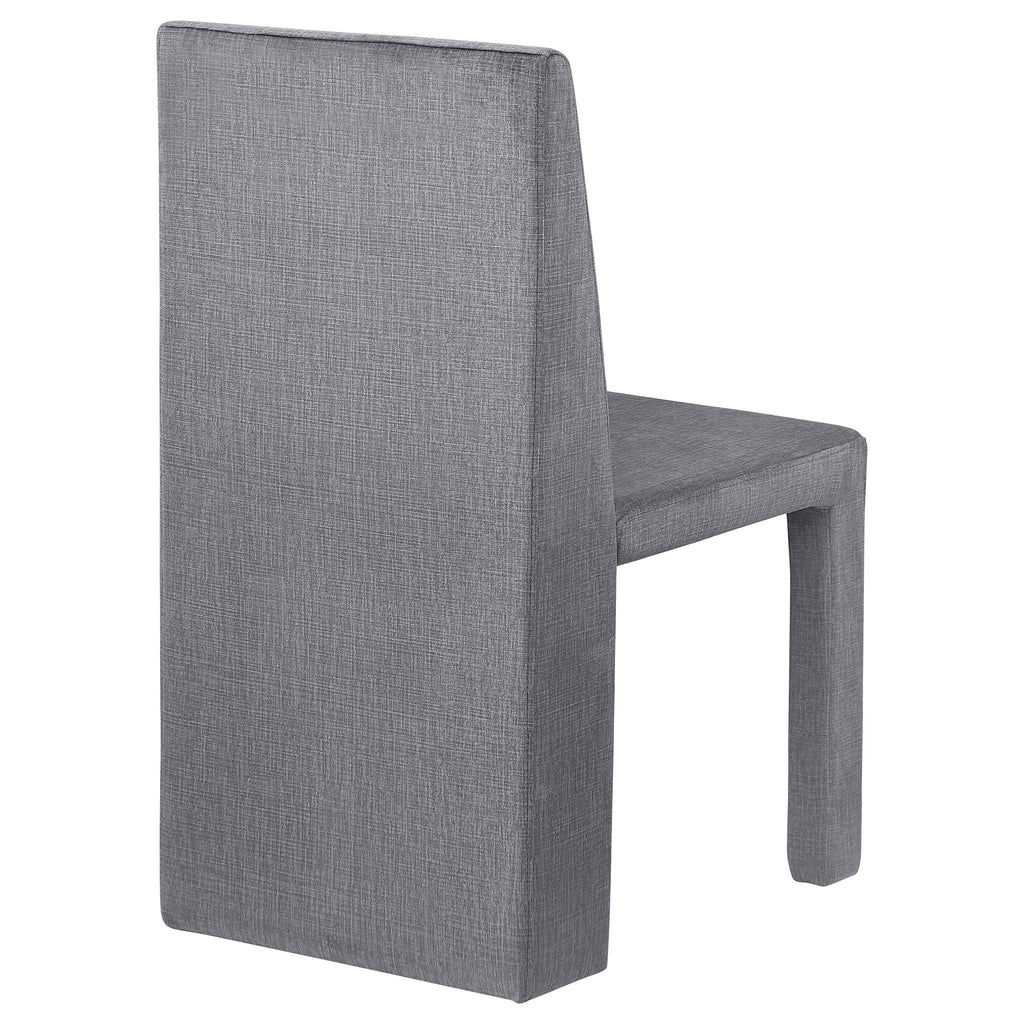 Santa Cruz - Upholstered Dining Side Chair (Set of 2) - Gray
