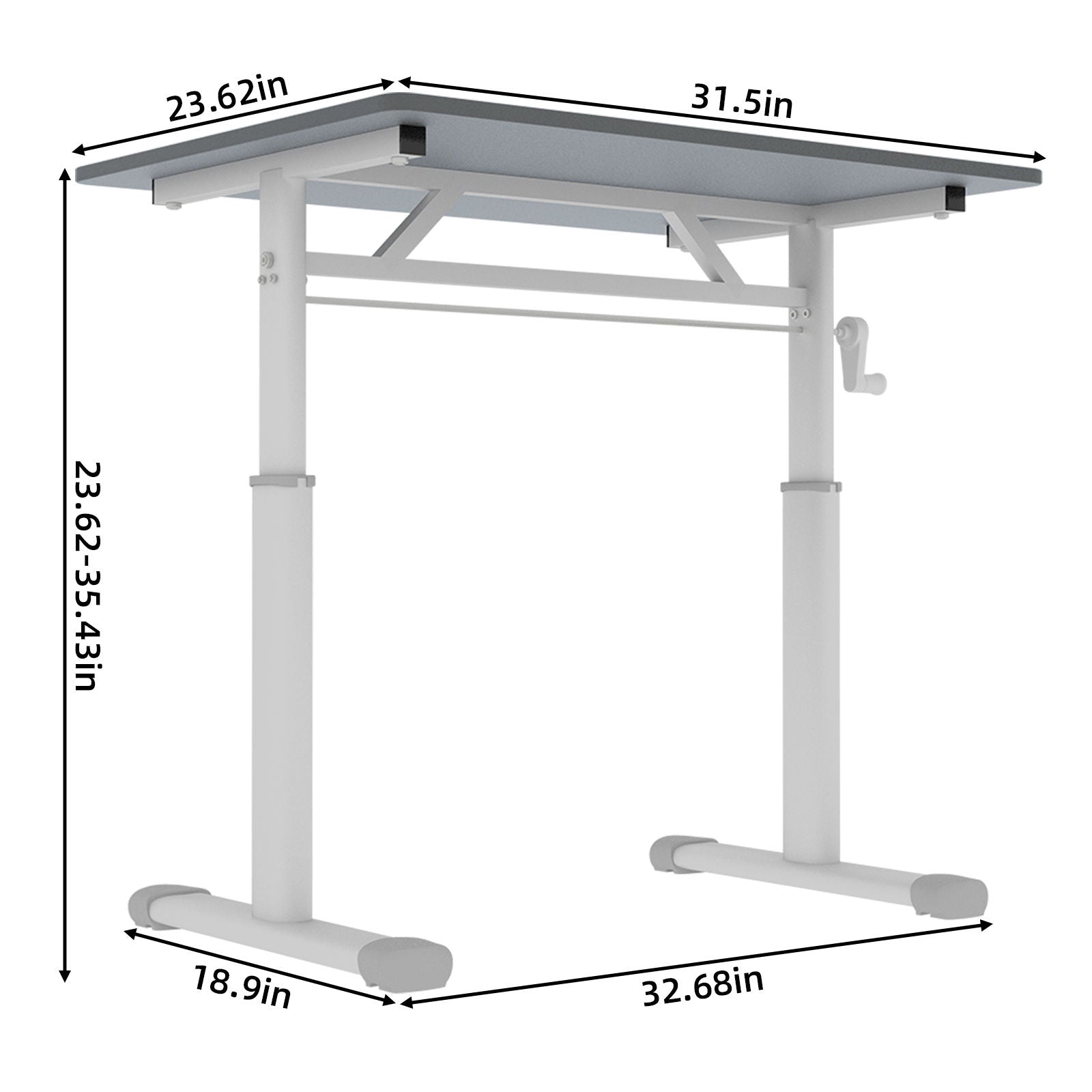 Adjustable Home Office Desk