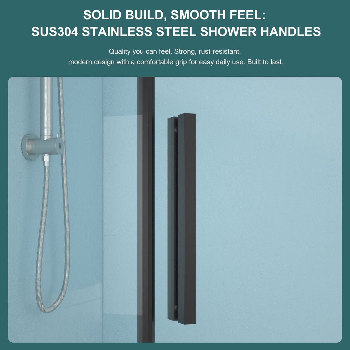 Diamond Shaped Corner Shower Door, Inward Sliding, Stainless Steel Frame