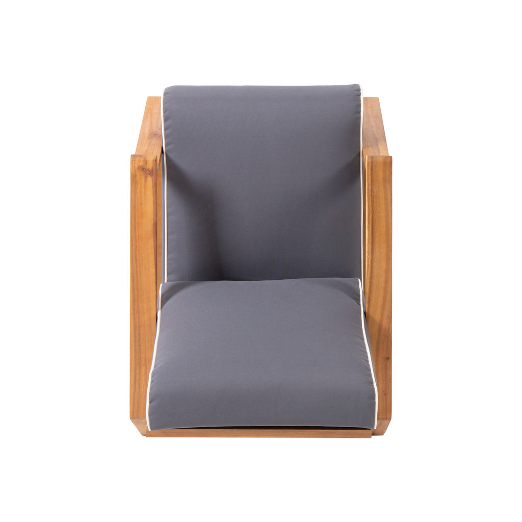 Patio Lounge Chair, Outdoor Club Chair