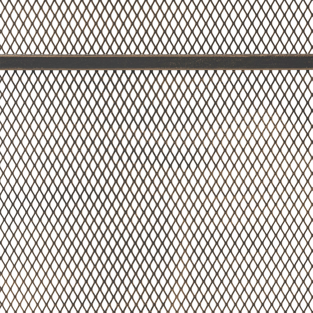Elegant Iron Fire Screen For Fireplace Protection