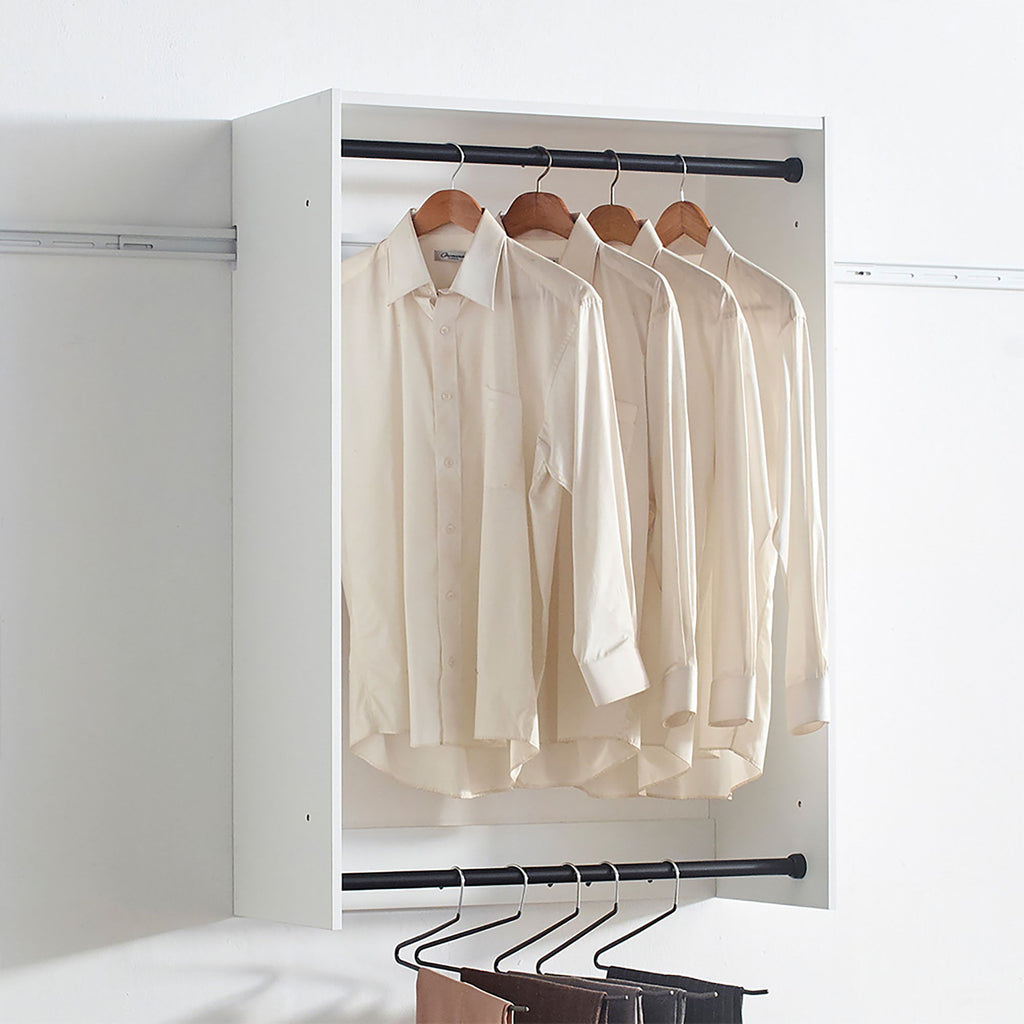 Devi - Wall Mounted Wood Closet System & Modular Units