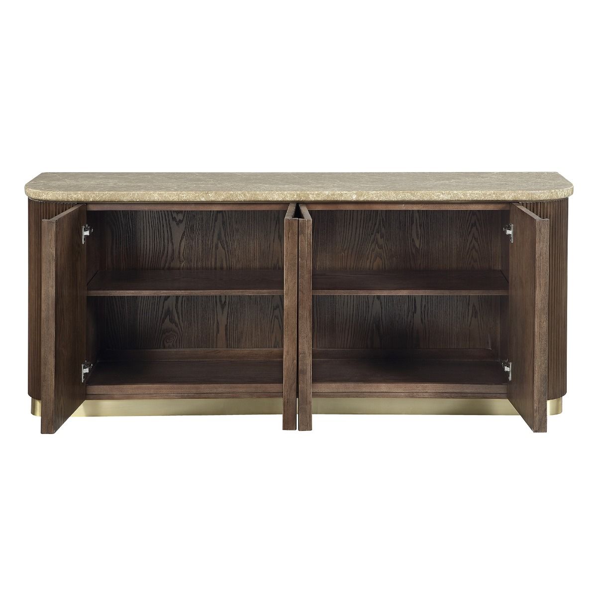 Clayten - Server - Brown Oak