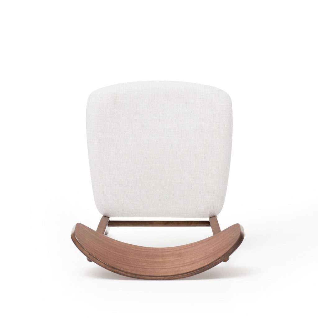 Elegant Fabric Dining Chair With Cushioned Seat