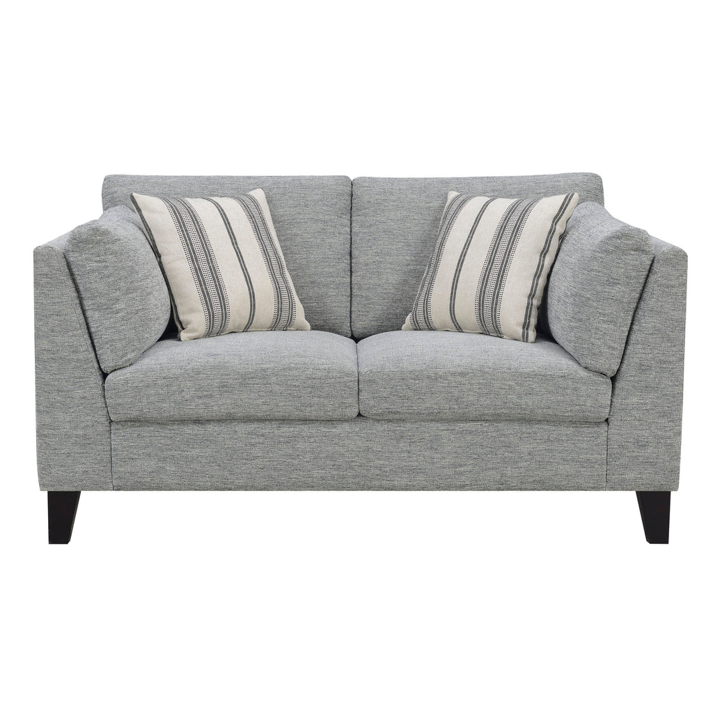Loveseat Sofa With Upholstery - Gray