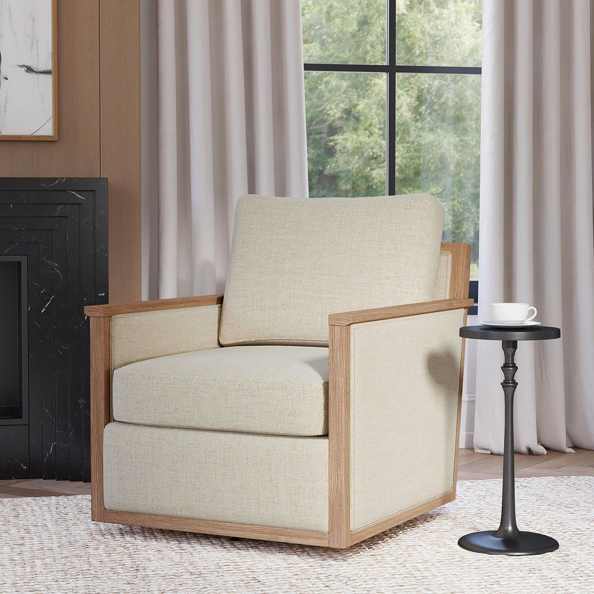 Norman - Swivel Accent Chair