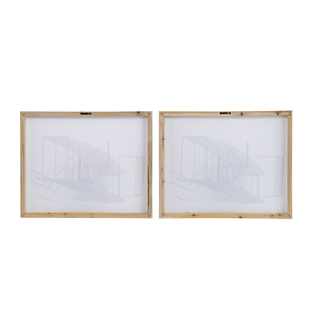 Large Rectangular Diptych Wall Art, Wall Decor For Living Room Bedroom Office Hallway (Set of 2) - Multicolor