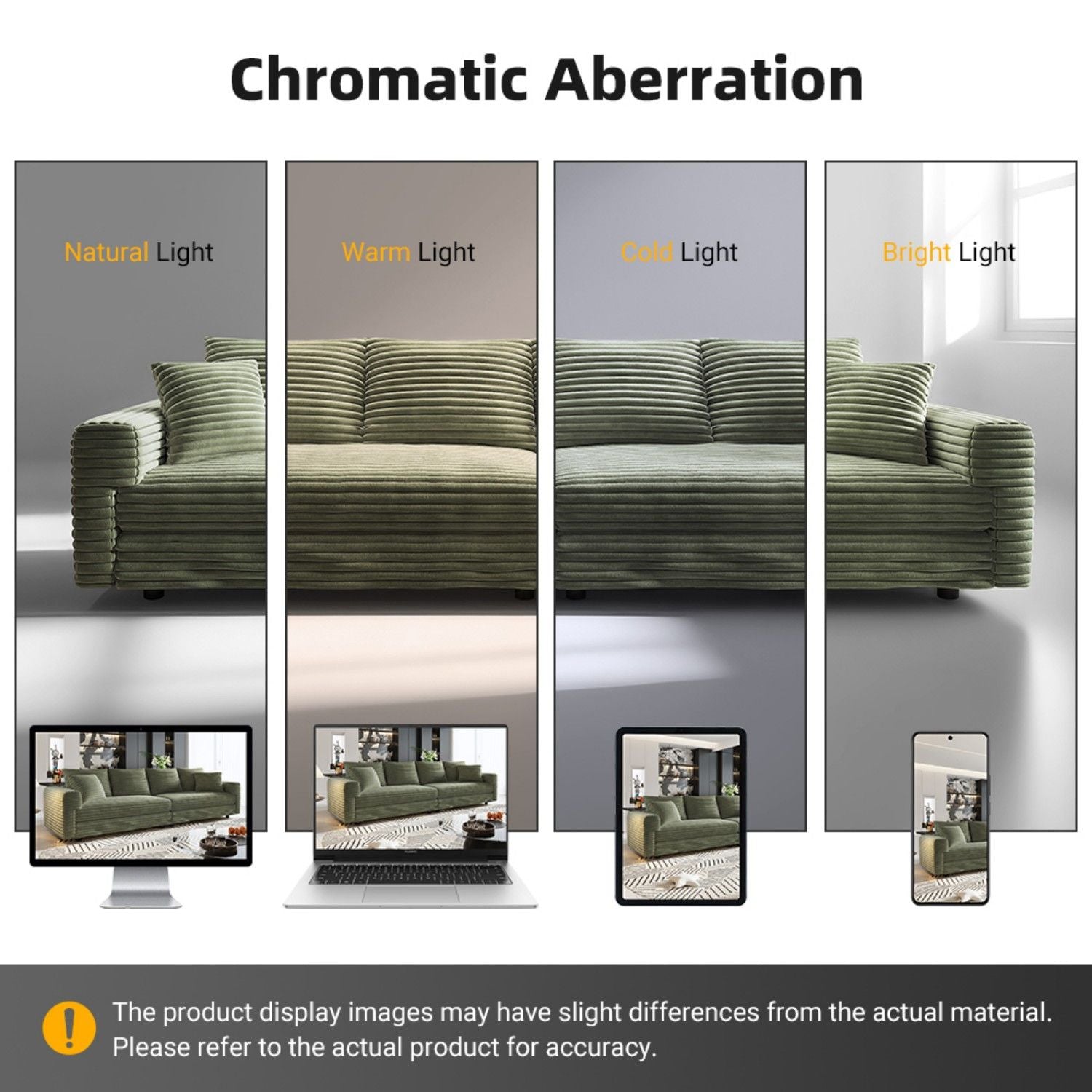 4 Seat Sofa, Deep Seat Couches With Soft Pillows
