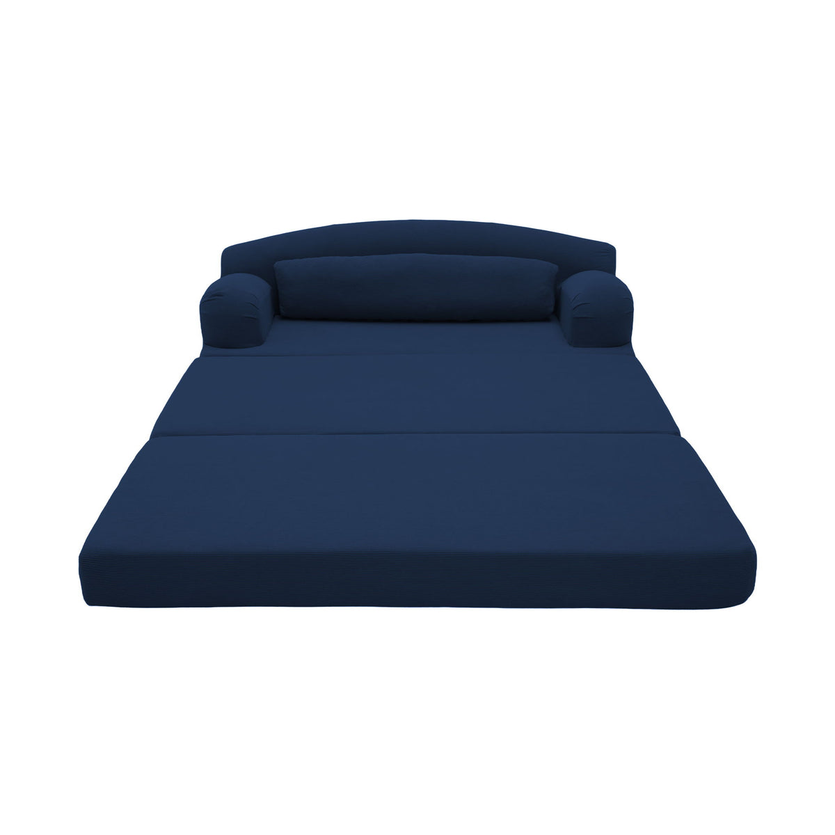 2 Seater Sofa Bed, Compact Foldable Floor Couch