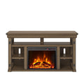 Wildwood - Fireplace TV Stand - Gray