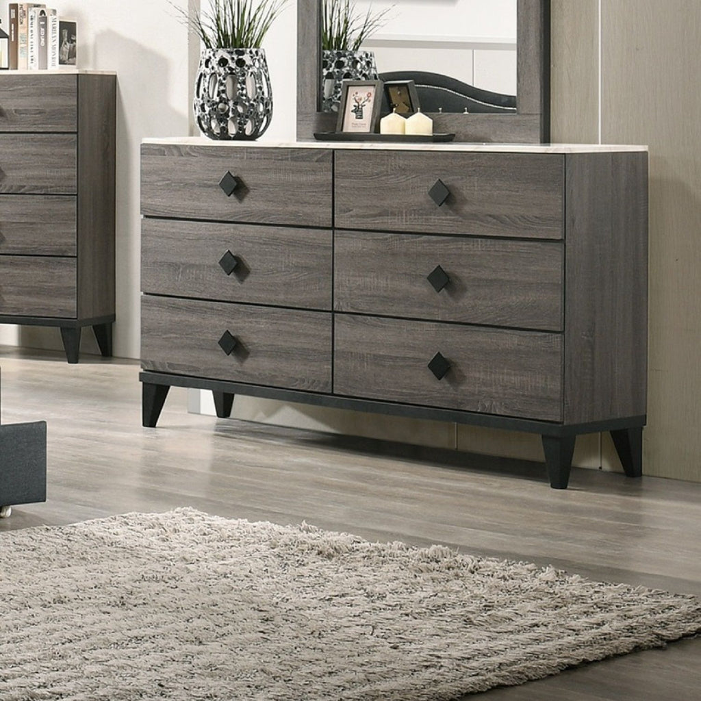 Design Dresser With 6 Drawers