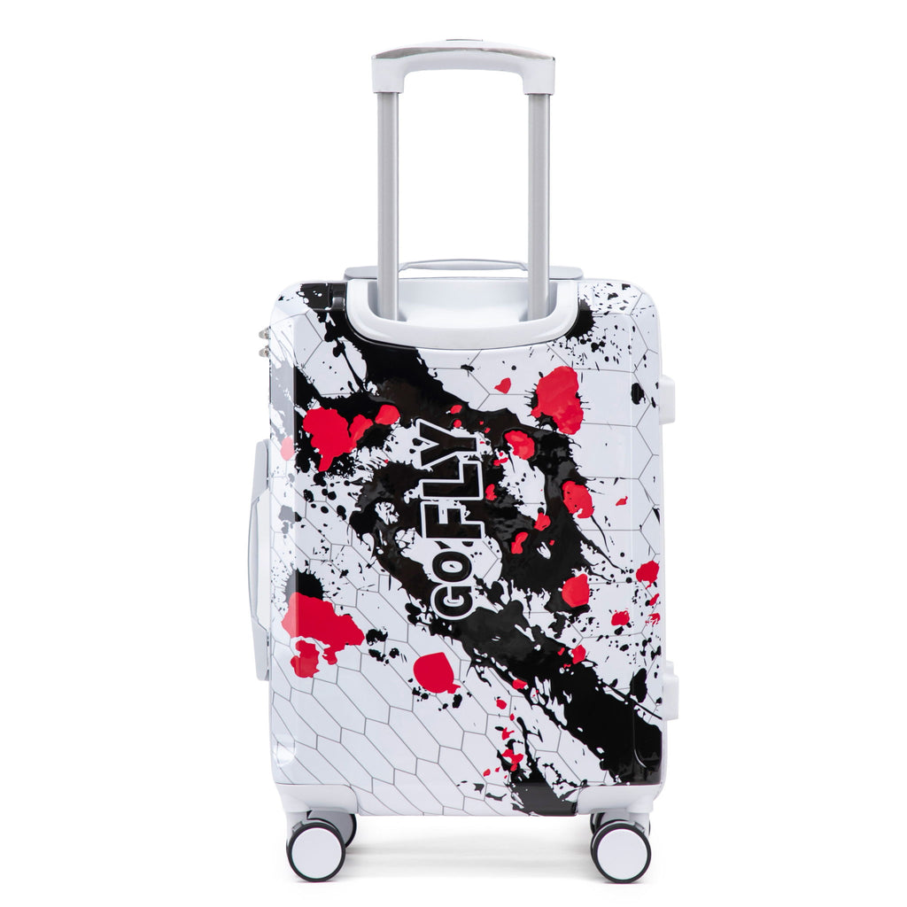 3 Piece With Combination Lock And Silent Wheels
