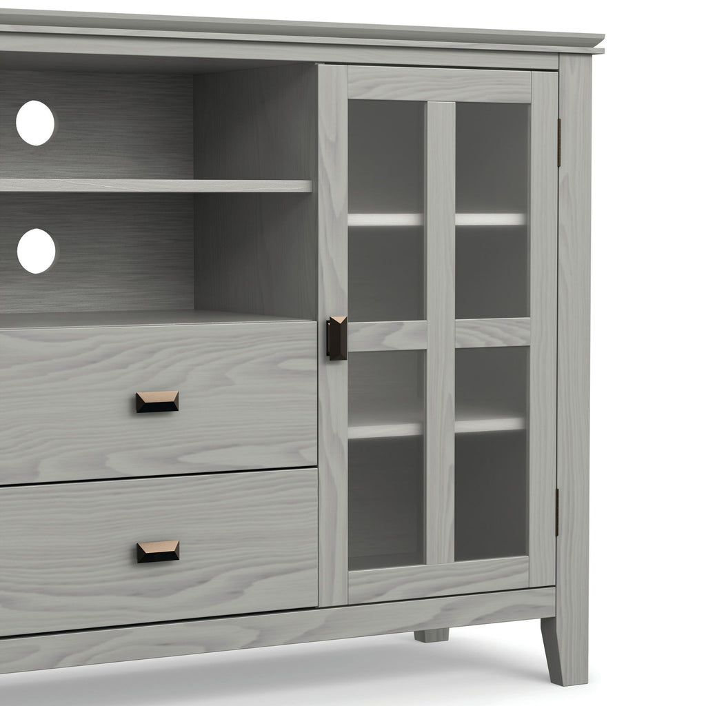 Artisan - Tall TV Media Stand - Gray