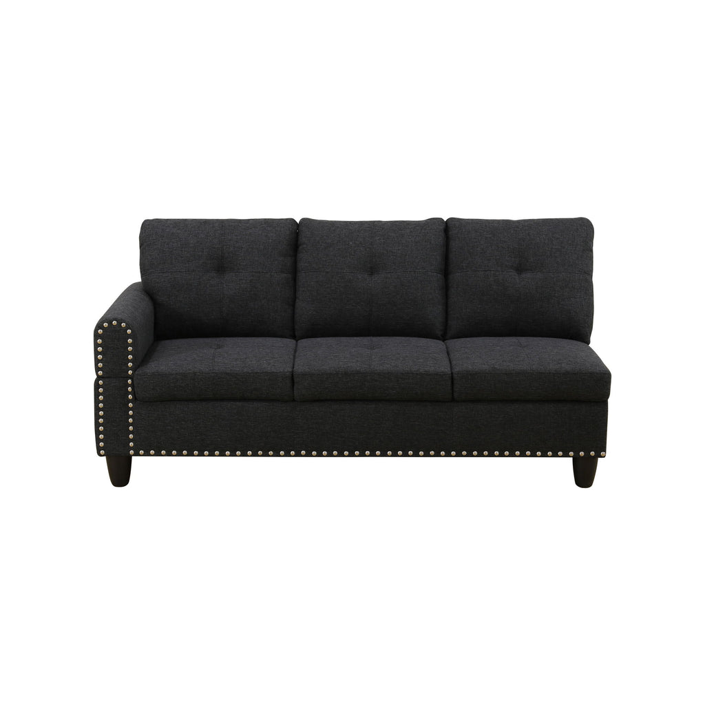 L - Shaped Sectional Sofa With Movable Left Chaise