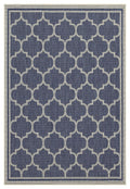 Sunshine - 5'3" X 7'3" Indoor, Outdoor Area Rug Polypropylene - Blue