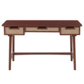 Writing Desk With 3 Drawers For Living Room