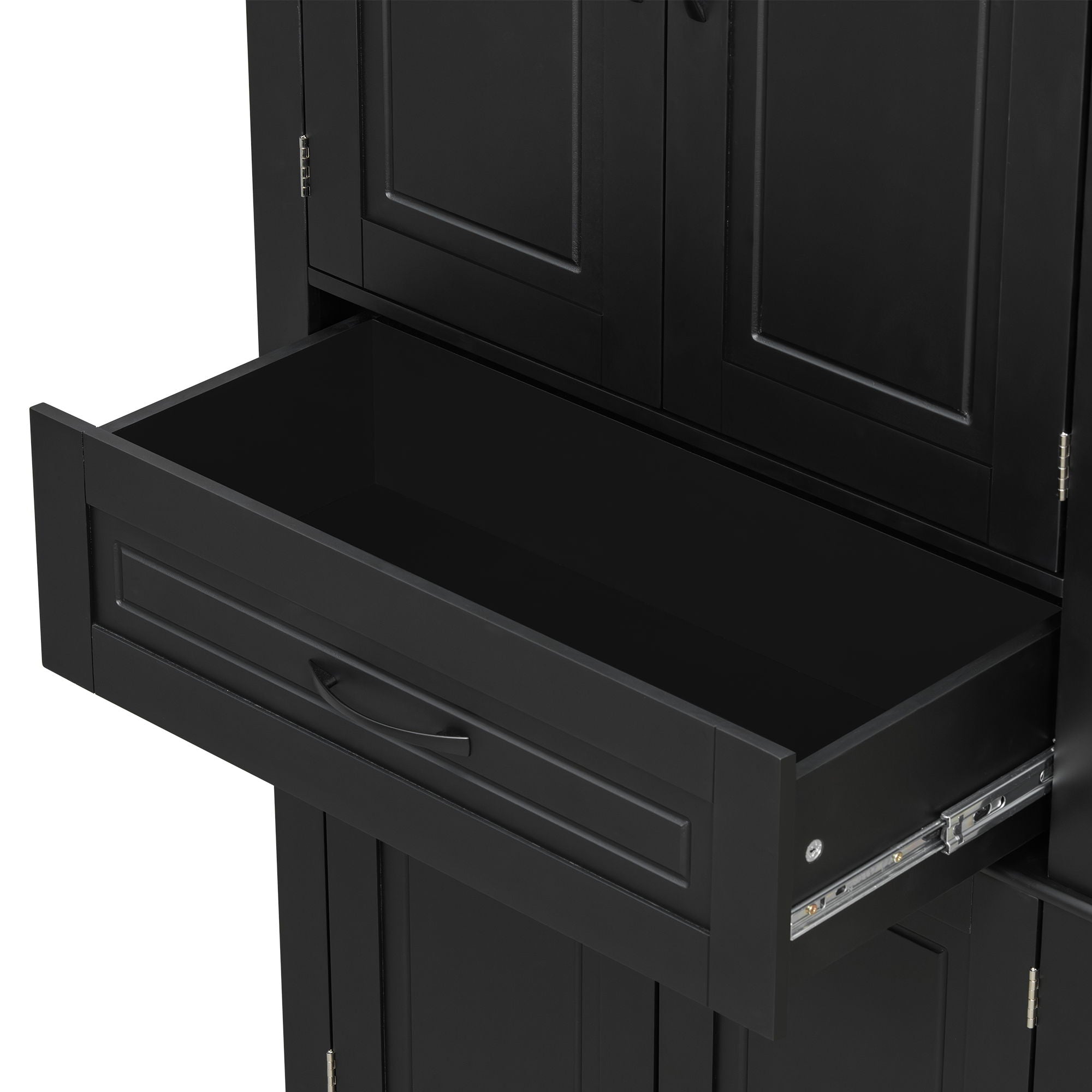 Bathroom Storage Cabinet With Multifunctional Storage Space, Drawer With Slide Rails, Adjustable Shelf