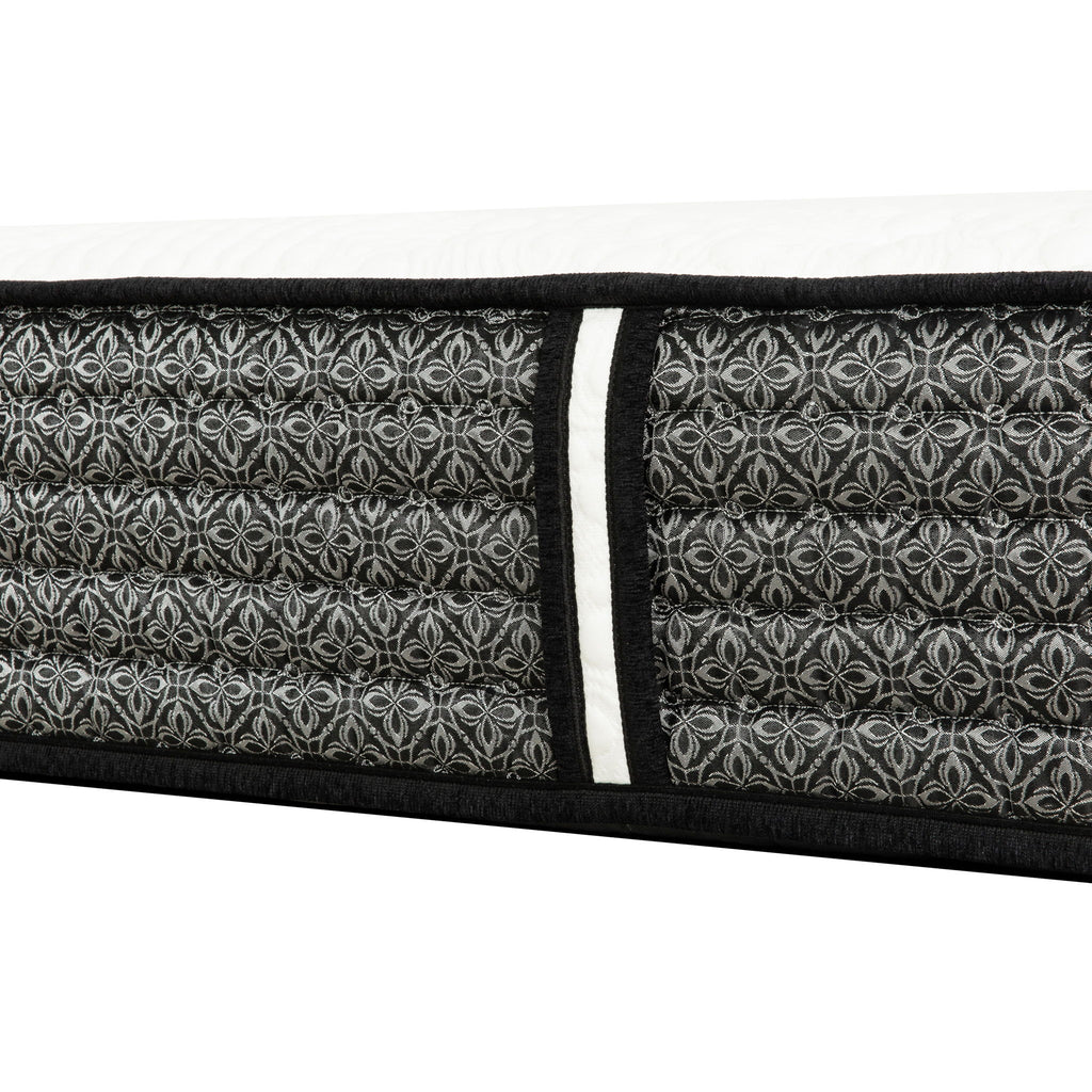 12" Premium Hybrid Mattress In A Box Soft Gel Memory Foam Top With Cooling Technology - Gray / White - Queen