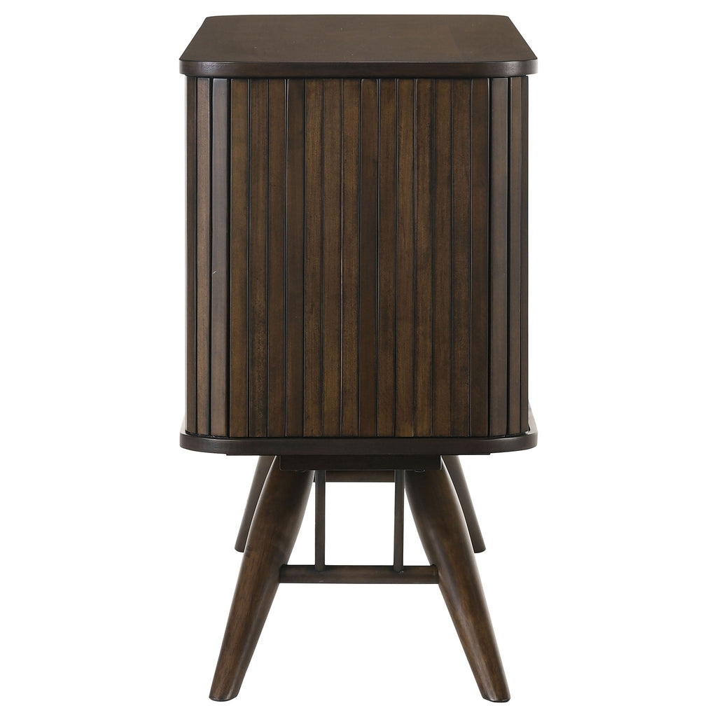 Wes - 2 Door Sideboard Buffet Storage Cabinet - Walnut