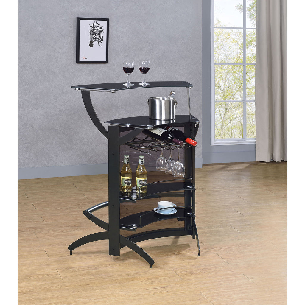 Elaina - 2 Shelf Home Bar