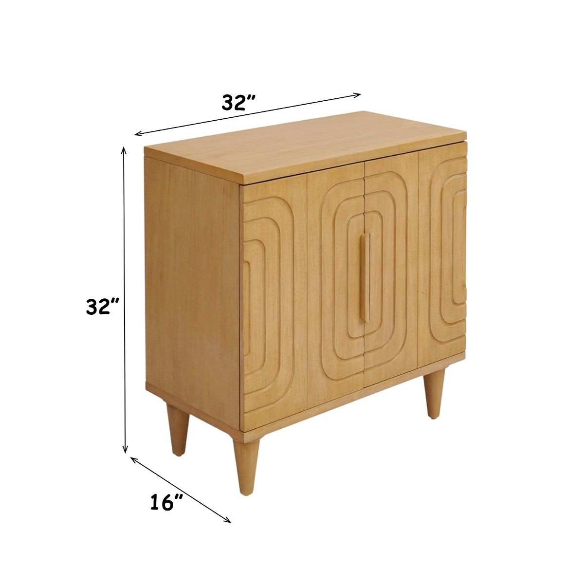 Lore - Cabinet - Natural Oak
