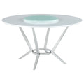 Anchor - Round Dining Table - Gloss White
