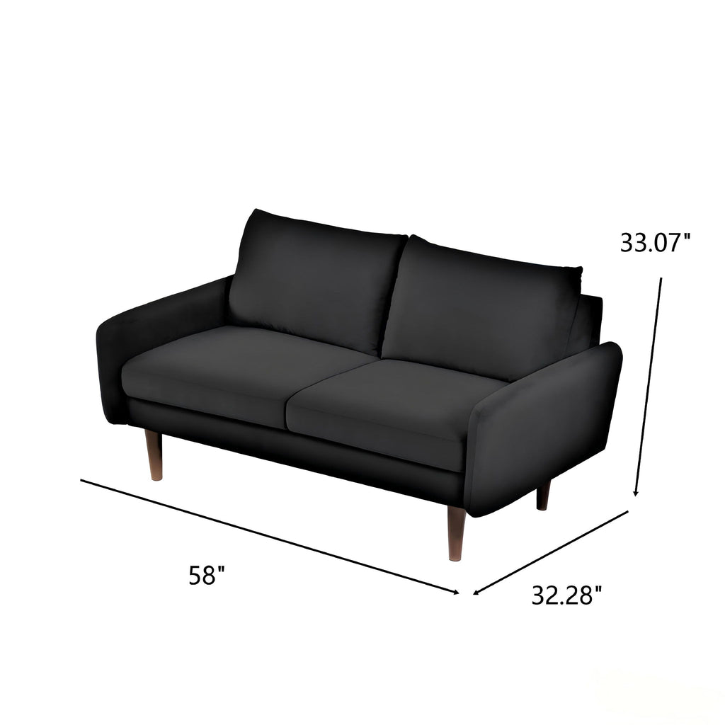Kent - Loveseat, 2 Seater Sofa For Compact Living Spaces