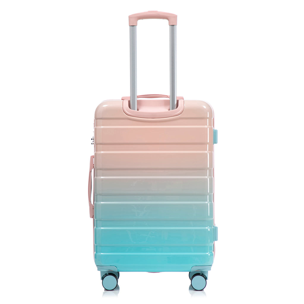Luggage Set 20" /24" /28" With Combination Lock And Silent Wheels