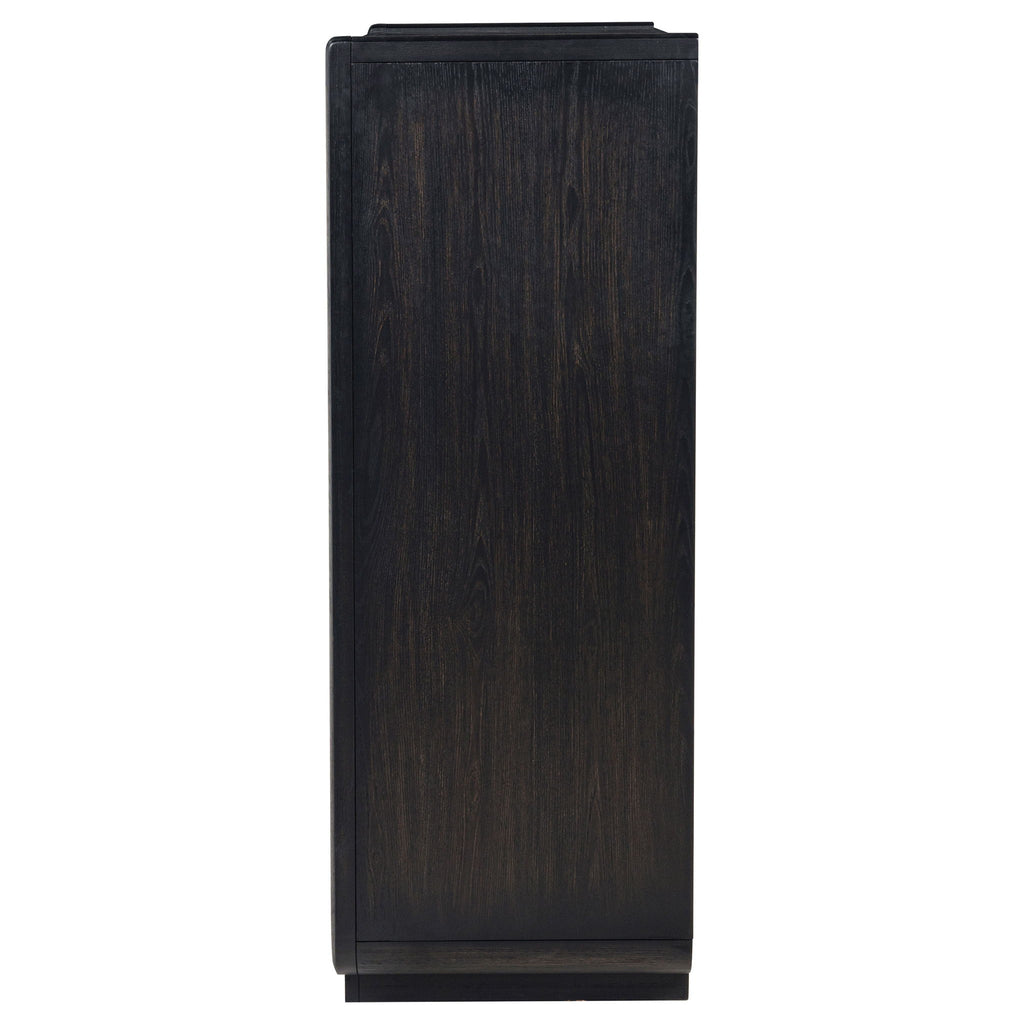 Bangor - 5 Drawer Bedroom Chest - Black