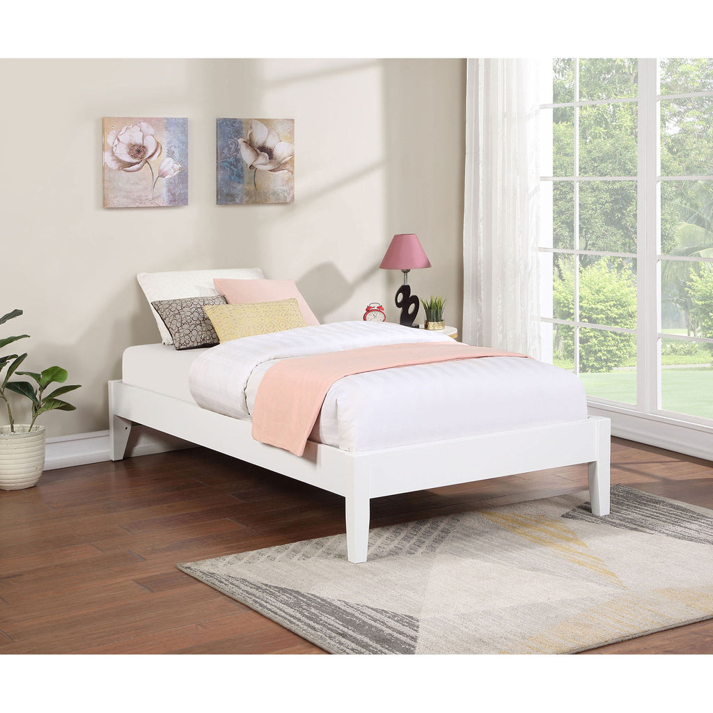 Sophie - Platform Bed Base With Slatted Design
