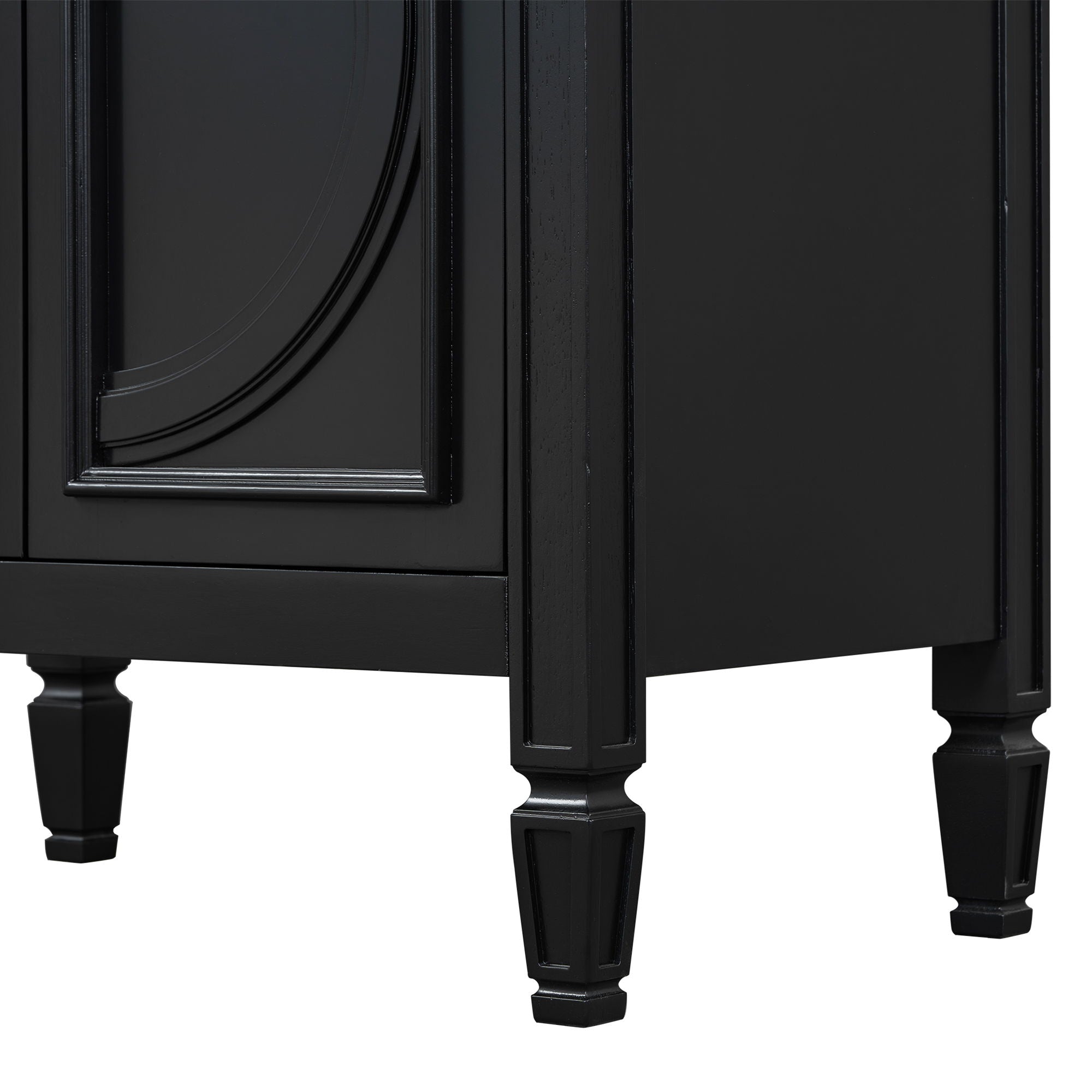 Bathroom Vanity With Sink With 2 Doors And Adjustable Shelf