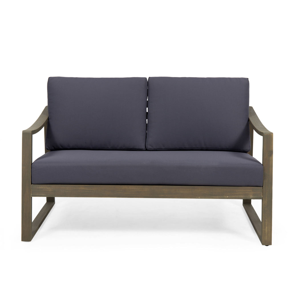 4 Person Outdoor Seating Group With Water Resistant Cushions
