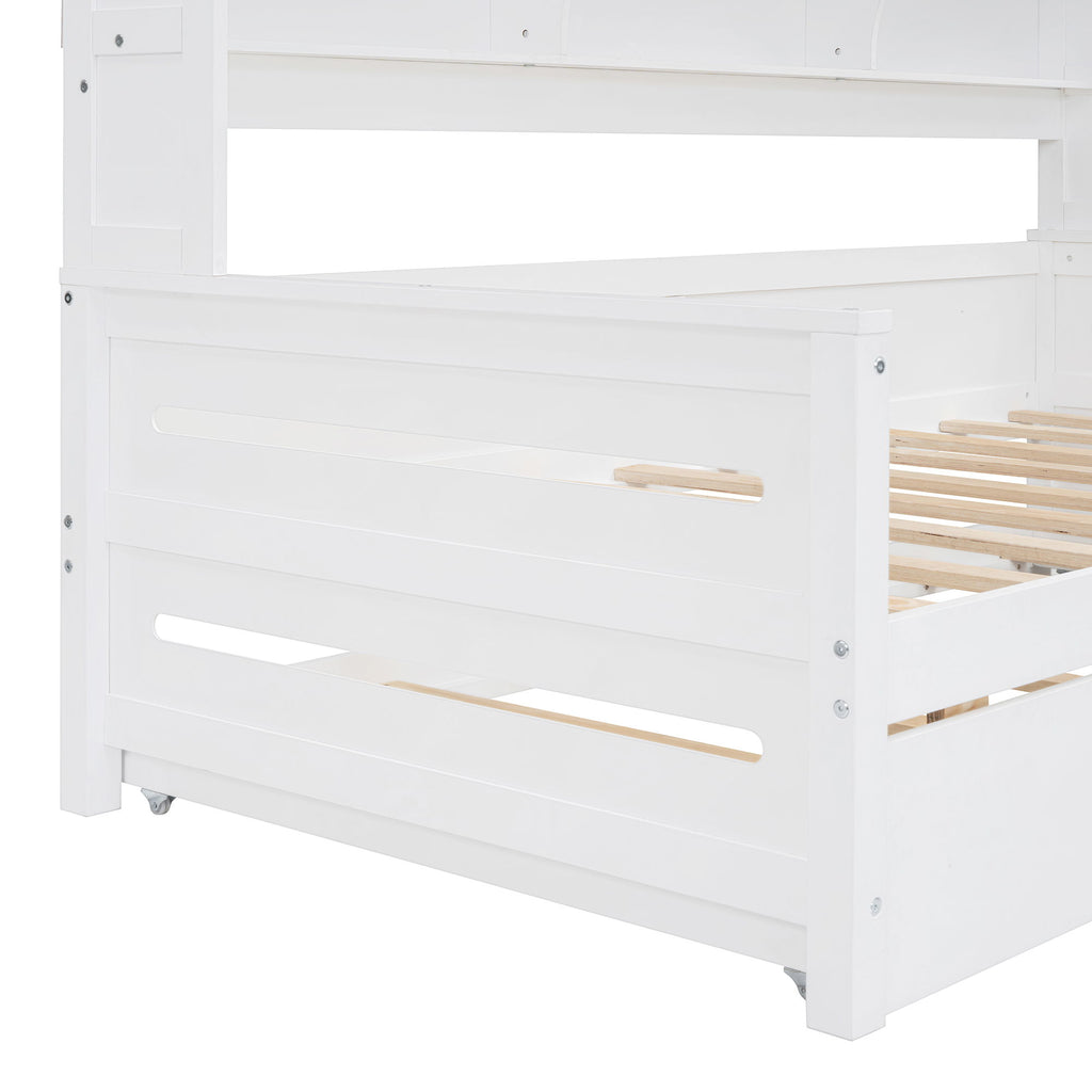 Daybed & All-In-One Cabinet And Shelf